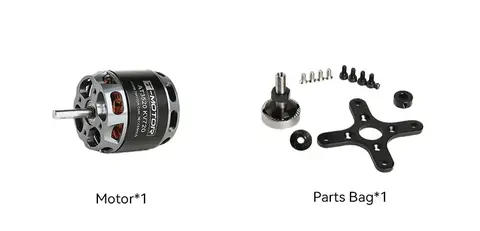 T-Motor AT3520 KV550 Long Shaft / Fixed Wing