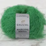 Пряжа Gazzal Marilyn & Merinos 8258 зеленый