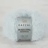 Пряжа Gazzal Marilyn & Merinos 8252 серебро