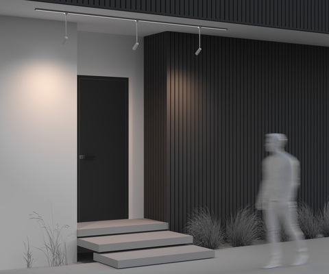 Уличный трековый светильник Maytoni Elasity IP Focus Led O-TR01-2-P-8WW3K