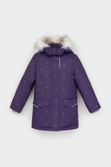 куртка  для девочки  ВК 38100/н/2 ГР