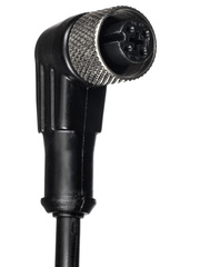 Кабель с разъёмом 20 метров. Разъём M12 угловой. 4-pin KJT-J12A4-20M-TA