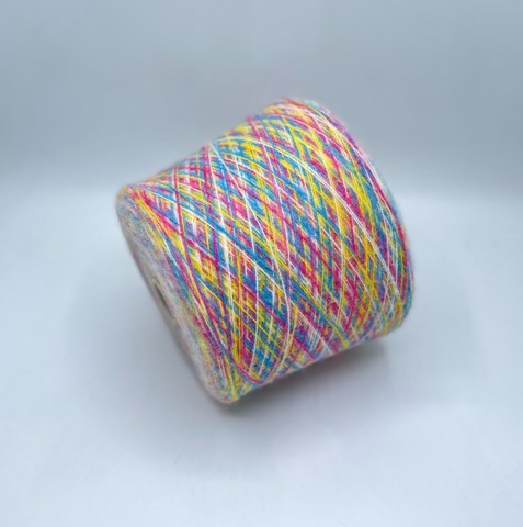 Filcom, Peru 2/15 750м. 55% Беби сури альпака, 25% Меринос, 20%Полиамид, Мультиколор(613), 37244