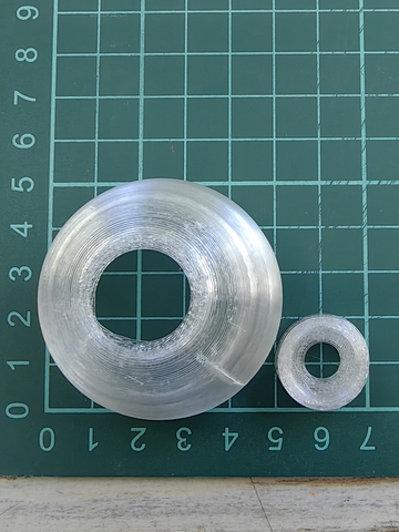 Плафон сферический тюльпан на резьбе/ D5cм, H6см. Пластик