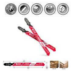Пилки лобзиковые по дереву Woodwork JT-101B