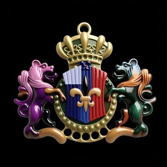 Силиконовый молд № 2063 Герб геральдический