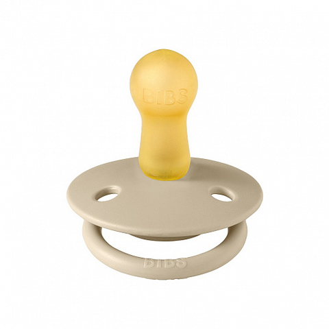 Пустышка латексная BIBS De Lux - Vanilla, 6-18 месяцев