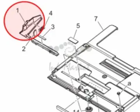 Konica Minolta Regulating plate/r original A93E592201