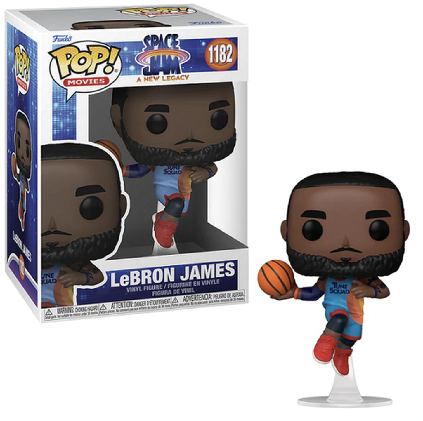 Фигурка Funko POP! Space Jam: LeBron James (1182) – купить по выгодной цене  | Интернет-магазин комиксов 28oi.ru