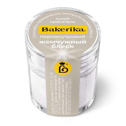 Краситель сухой перламутровый Bakerika «Жемчужный блеск» 4 гр