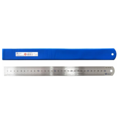 ОптСнабТорг | Линейка КОБАЛЬТ 150х19х0.7 мм, нерж. сталь (243-585)