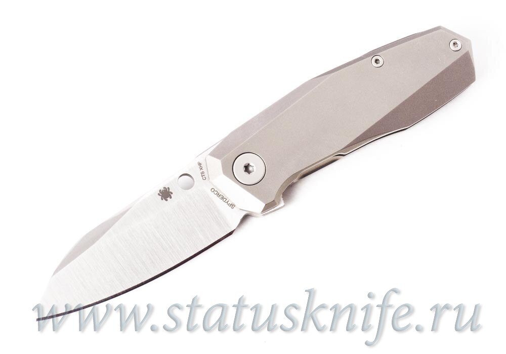 Нож Spyderco Techno 3 CTS-XHP Titanium C158TIP3