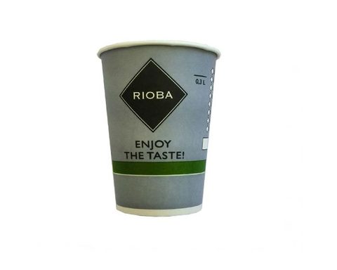 Одноразовый стакан для кофе Rioba 300 мл (50 шт)