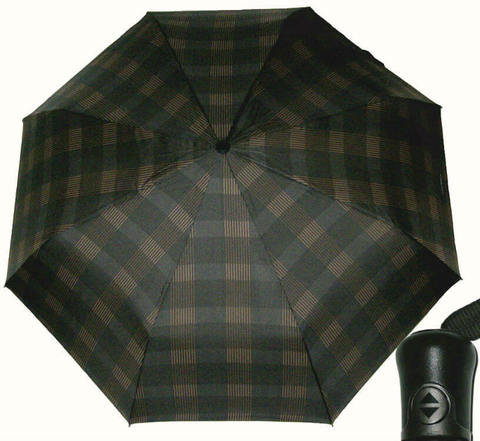 Зонт складной Maison Perletti 16215-brown- Scottish
