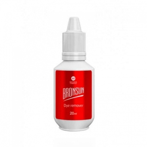Ремувер для удаления краски с кожи «Dye Remover», Bronsun, 20 мл.