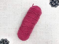 Шнур хлопковый без сердечника, d 3 мм, розовый