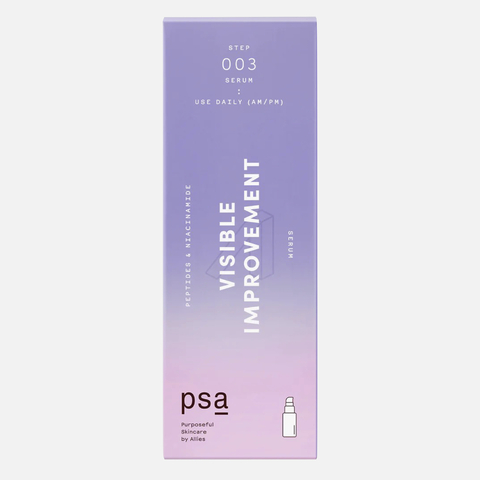 PSA VISIBLE IMPROVEMENT Peptides & Niacinamide Serum Мультифункциональная сыворотка с пептидами и ниацинамидом, 30 мл