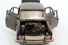 GAZ-3102 Volga black Agat Tantal Made in USSR 1:43