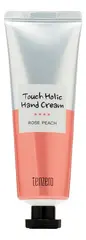 Крем для рук с ароматом розы и персика TENZERO Touch Holic Hand Cream Rose Peach 50 мл