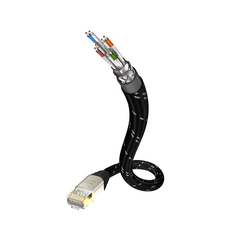 Inakustik Exzellenz CAT6 Ethernet Cable, 7.5 m, SF-UTP, AWG 24, 006711075