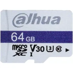 Карта памяти Dahua MicroSD 64 ГБ DHI-TF-C100A/64GB