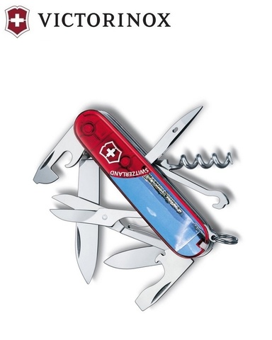 Нож складной Victorinox Climber, 91 mm, Geneva (1.3703.TE4)