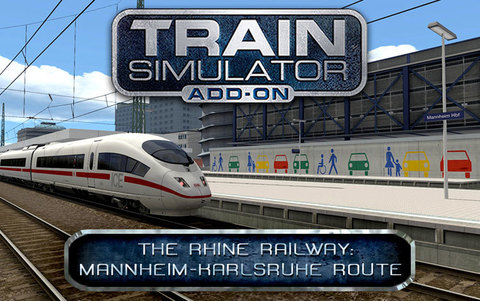 Train Simulator: The Rhine Railway: Mannheim - Karlsruhe Route Add-On (для ПК, цифровой код доступа)