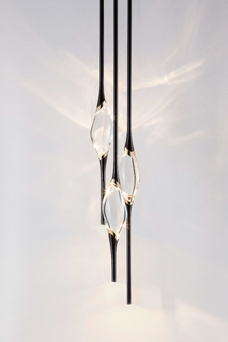 Люстра IL PEZZO 12 Round Chandelier Black