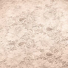 Ткань Кружево корд на меху, 150 см