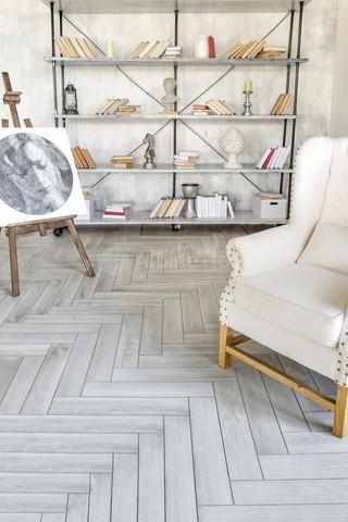 Виниловая ламинат  Alpine Floor Expressive Parquet Снежная Лавина ECO 10-5