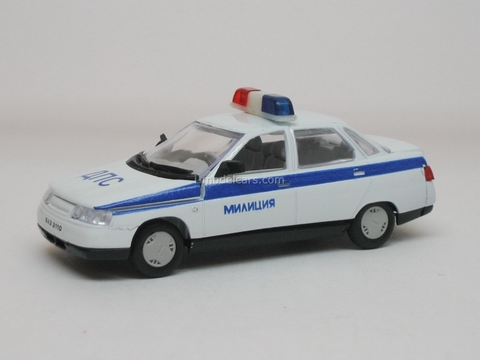 VAZ-2110 Lada DPS Police Agat Mossar Tantal 1:43