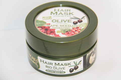 Увлажняющая маска для волос с маслом виноградных косточек ATHENA'S TREASURES