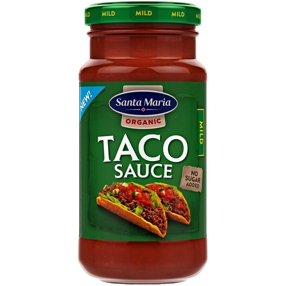 Тексмекс соус Santa Maria Organic Taco Sauce Mild Mieto Tacokastike