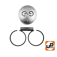 Поршень в сборе UNITED PARTS для триммеров 52 куб.см. d44мм (90-0045)
