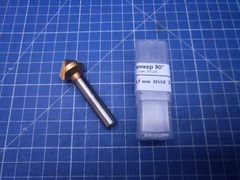 Зенковка ц/х 90° 20,5мм HSSE-Co5 TiN 3z DIN335C L63мм d10мм M10(BF) Bucovice(CzTool) 797205