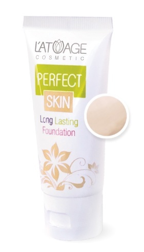 l`atuage Тональный крем Perfect skin длительного действия №101 светлый беж 30г