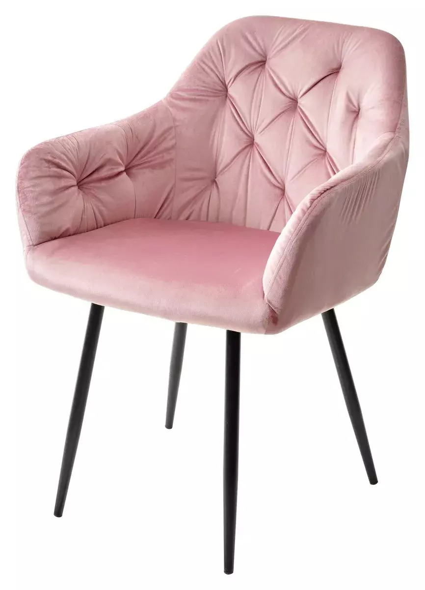 Стул PERU BLUVEL-52 PINK, велюр M-City