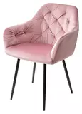 фото 1 Стул PERU BLUVEL-52 PINK, велюр M-City на profcook.ru