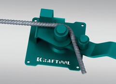 KRAFTOOL 16 PT, плавный гиб, на подшипнике, ручной станок для гибки арматуры (23306)