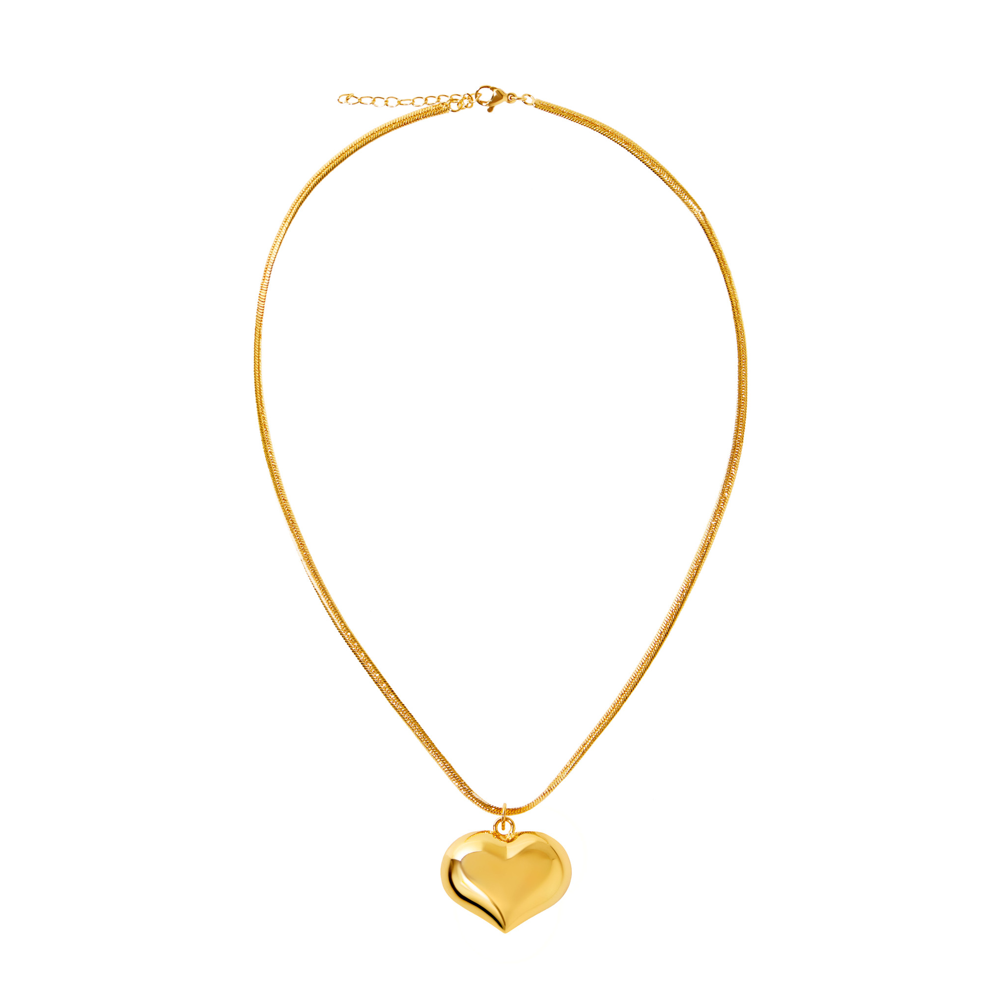 

Колье Overflowing Heart Necklace - Gold