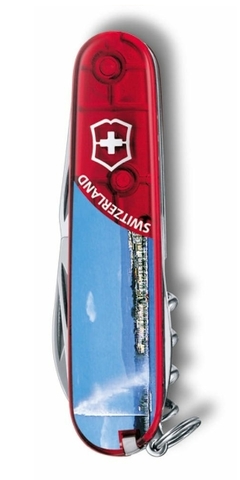 Нож складной Victorinox Climber, 91 mm, Geneva (1.3703.TE4)