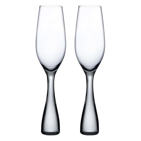 Набор бокалов для шампанского 2шт 250мл Nude Glass Wine Party