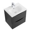 BelBagno MARINO-CER-MINI-600-2C-SO-RR-P MARINO-CER-MINI База под раковину подвесная с двумя выкатными ящиками, Rovere Rustico, 596x390x500, MARINO-CER-MINI-600-2C-SO-RR-P