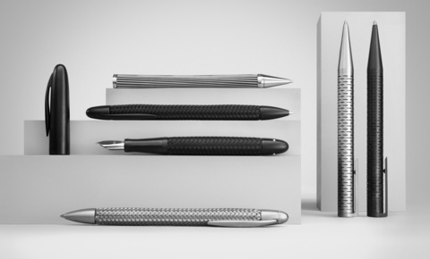 Ручка шариковая Pelikan Porsche Design Tec Flex P 3110 Stainless Steel (PD988709)