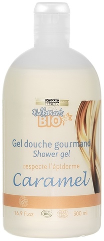 Гель для душа с карамелью, Gel douche gourmand shower gel follement bio, Kosmoteros (Космотерос) купить