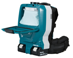 Аккумуляторный ранцевый пылесос Makita DVC265ZXU