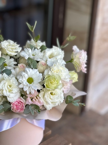 Цветы в коробке "Эксклюзив"