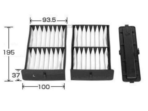 Фильтр салонный VIC  AC-301E