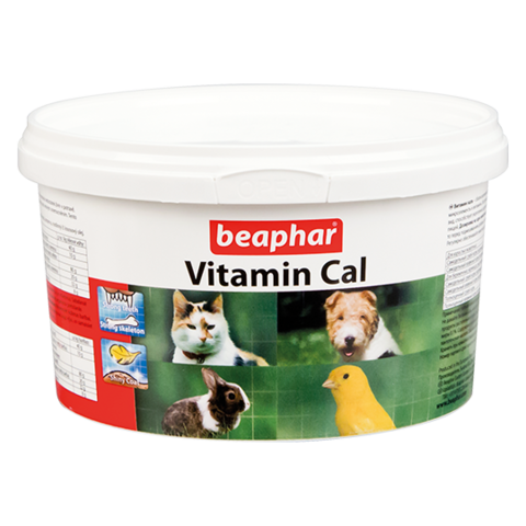 Beaphar Кормовая добавка Vitamin Cal для кошек, собак, грызунов и птиц