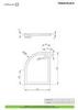 Душевой поддон Radaway Tasos Plus E STE1086-30R